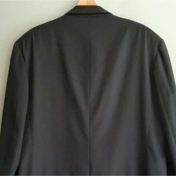 SAMUELSOHN | 100% Wool Italy Union Made Vintage Blazer Jacket Navy Men's Sz 46 R - Picture 8 of 15